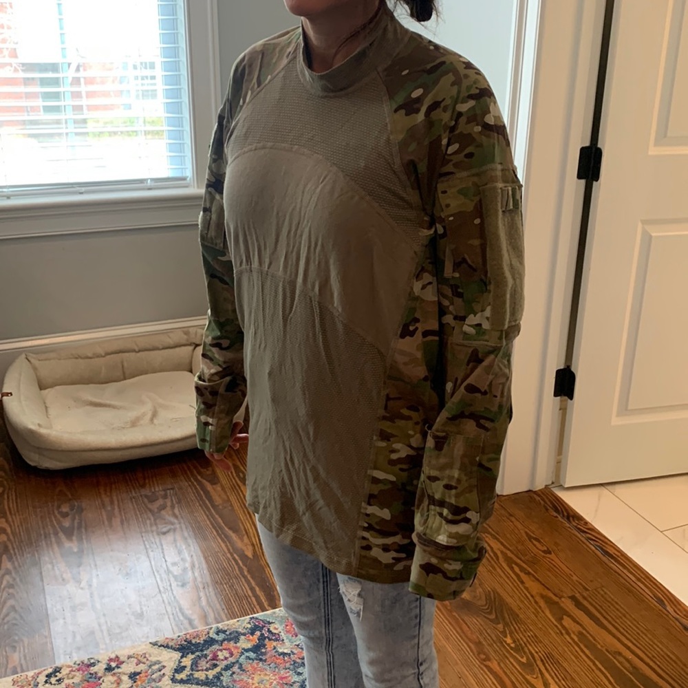 MASSIF Army Combat Shirt. Operational Camouflage Pattern (multi-cam). New.